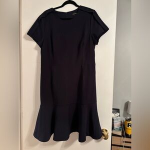 Banana Republic Navy Midi Dress